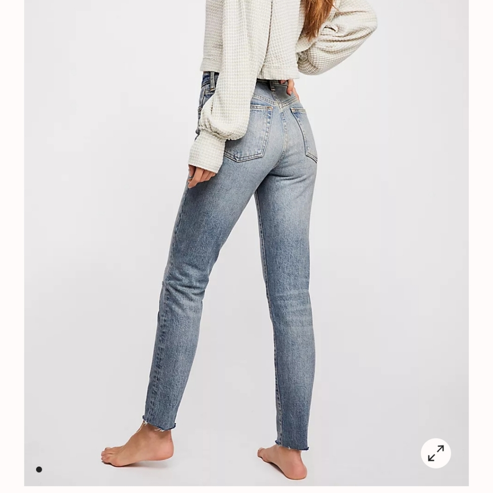 Free people Stella high rise skinny jeans